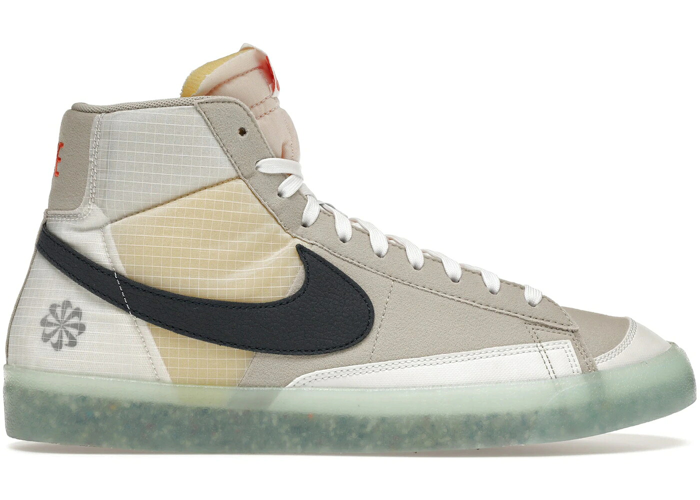 ナイキ ブレイザー ミッド 皆無 黒いこと 黒いこと スニーカー メンズ NIKE BLAZER MID 77 MOVE TO ZERO GLACIER ICE / SAIL BLACK GLACIER ICE