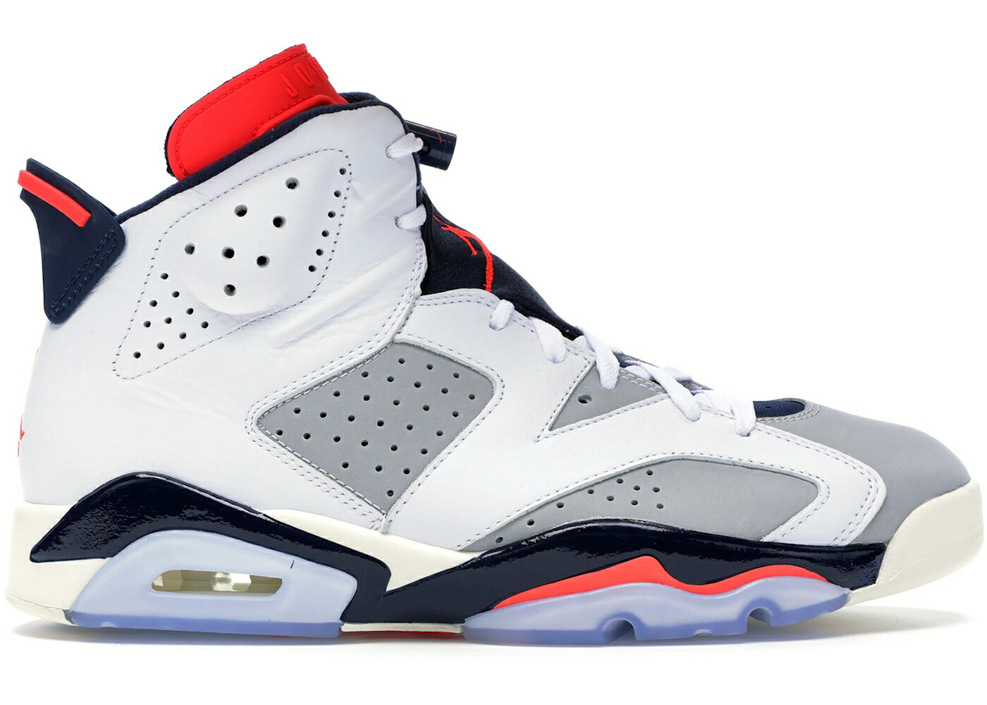 ナイキ ジョーダン 白色 ホワイト 灰色 グレー スニーカー メンズ JORDAN 6 RETRO TINKER / WHITE INFRARED 23 NEUTRAL GREY