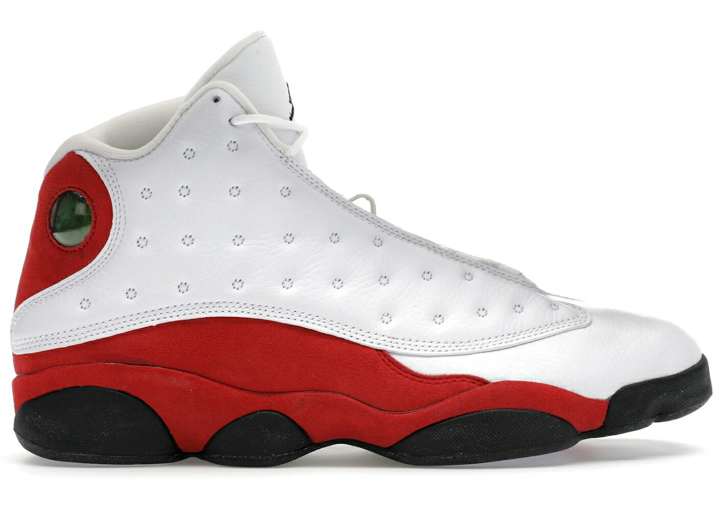 ナイキ ジョーダン サー青少年 白いこと 白いこと 黒いこと 黒いこと 赤 赤いこと スニーカー メンズ JORDAN 13 RETRO CHERRY (2010) / WHITE BLACK VARSITY RED 靴-メンズ靴-スニーカー