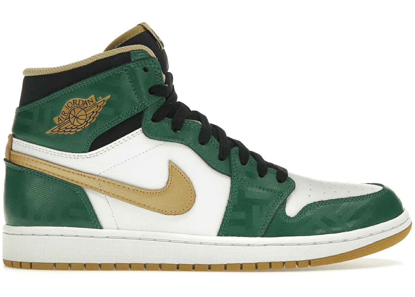 ナイキ ジョーダン セルティックス ゴールド 白いこと 白いこと 黒いこと 黒いこと スニーカー メンズ JORDAN 1 OG CELTICS / CLOVER METALLIC GOLD WHITE BLACK