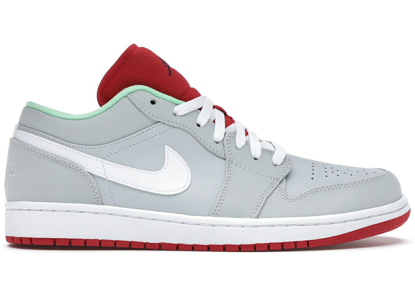 ナイキ ジョーダン 灰色 グレー 赤 レッド スニーカー メンズ JORDAN 1 RETRO LOW HARE (2015) / GREY MIST UNIVERSITY RED POISON|スニケス