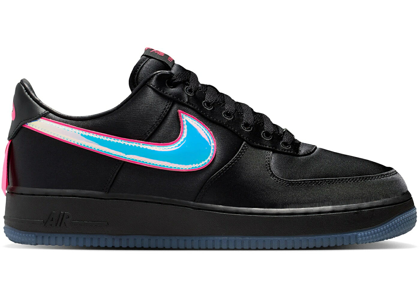 ナイキ 黒色 ブラック ピンク エアフォース スニーカー メンズ NIKE AIR FORCE 1 LOW BREAST CANCER AWARENESS BLACK HYPER PINK / BLACK HYPER PINK BLACK