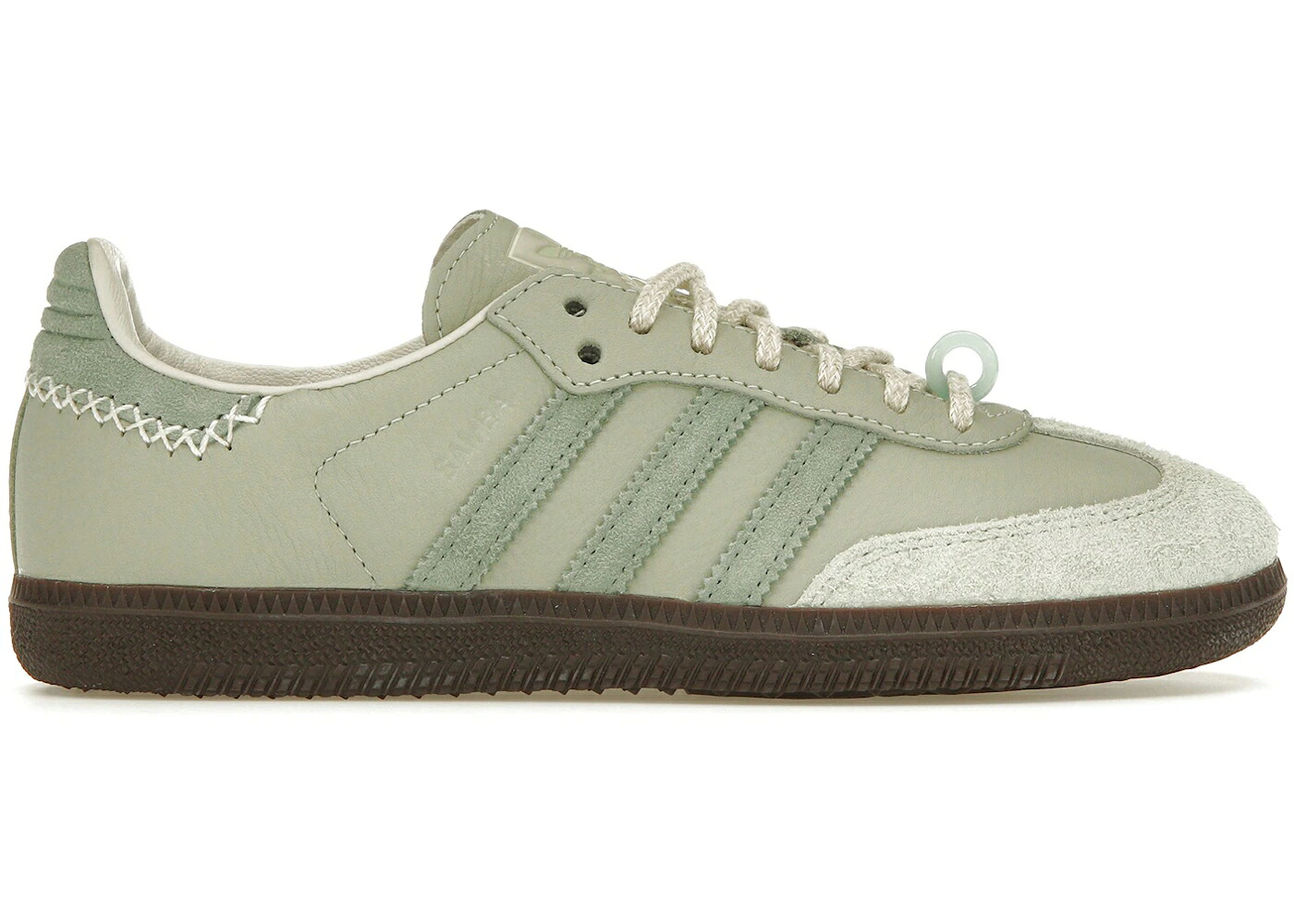アディダス サンバ 二分の一 緑 緑であること しろがね色 しろがね色 スニーカー メンズ ADIDAS SAMBA OG MAHA HALF GREEN / HALF GREEN SILVER GREEN OFF