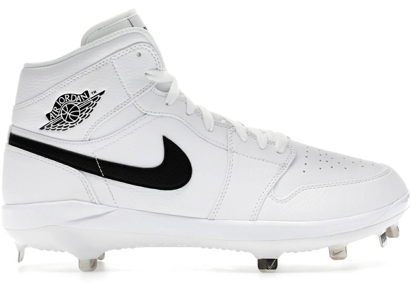 ナイキ ジョーダン メタル 白色 ホワイト 黒色 ブラック スニーカー メンズ JORDAN 1 RETRO METAL WHITE BLACK / WHITE BLACK