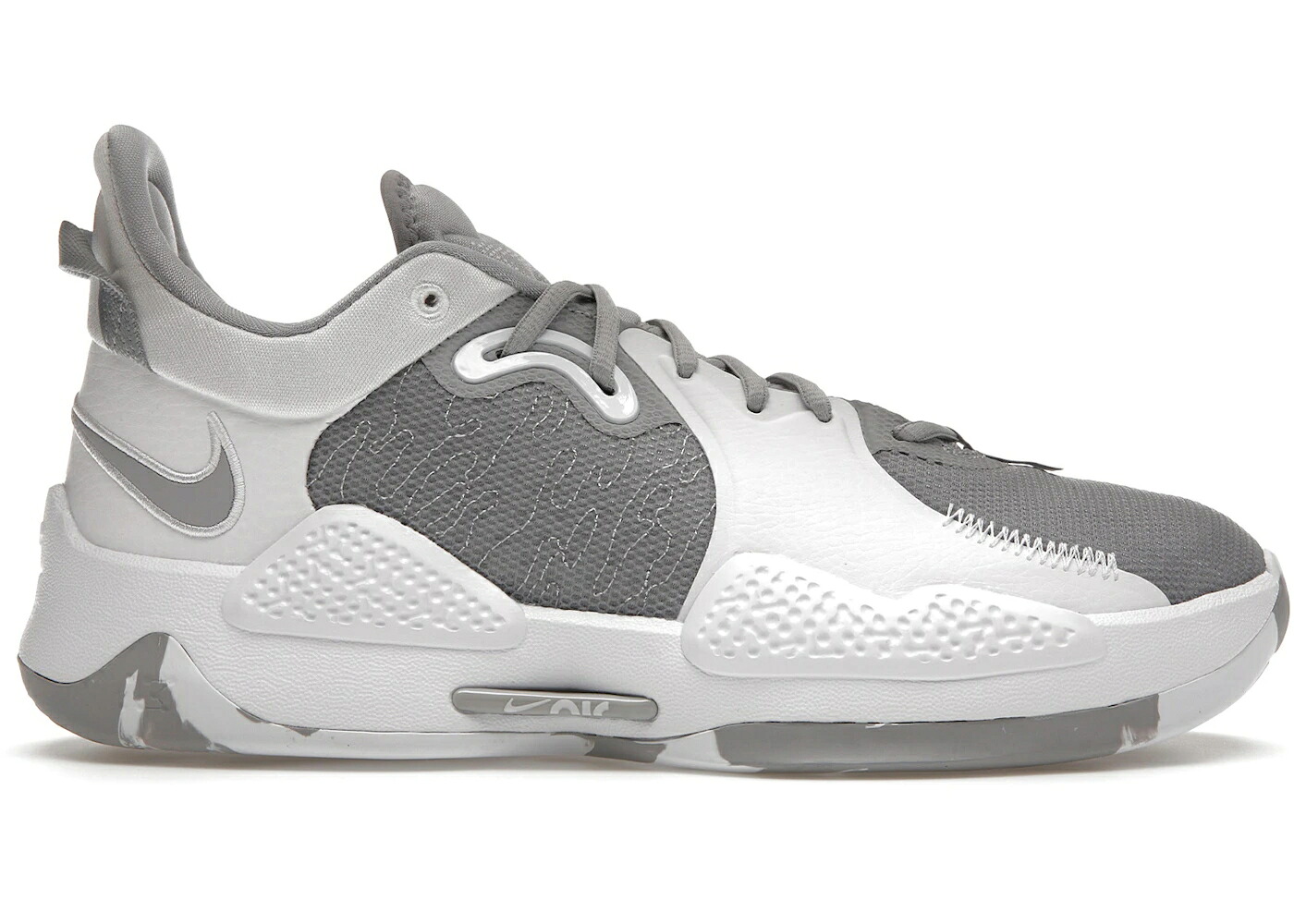 ナイキ 灰色 グレー 白色 ホワイト スニーカー メンズ NIKE PG 5 TB WOLF GREY / WOLF GREY WHITE