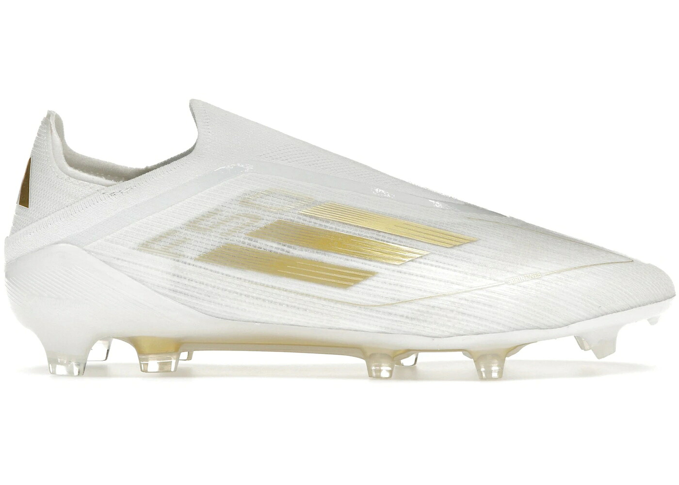 アディダス エリート 白いこと 白いこと ゴールド スニーカー メンズ ADIDAS F50 ELITE LACELESS FIRM GROUND DAYSPARK PACK / CLOUD WHITE GOLD METALLIC CLOUD
