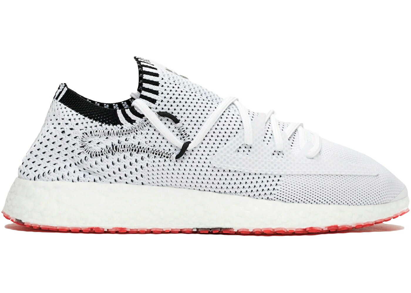 アディダス 白色 ホワイト コア 黒色 ブラック 赤 レッド スニーカー メンズ ADIDAS Y-3 RATIO RACER FOOTWEAR WHITE / FOOTWEAR WHITE CORE BLACK RED