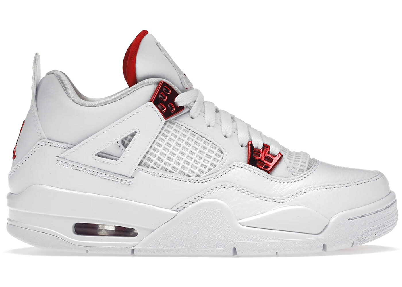ナイキ ジョーダン 赤 赤いこと 白いこと 白いこと お坊っちゃん キッズ JORDAN 4 RETRO METALLIC RED (GS) / WHITE UNIVERSITY RED METALLIC もの言う花 マタニティ スニーカー
