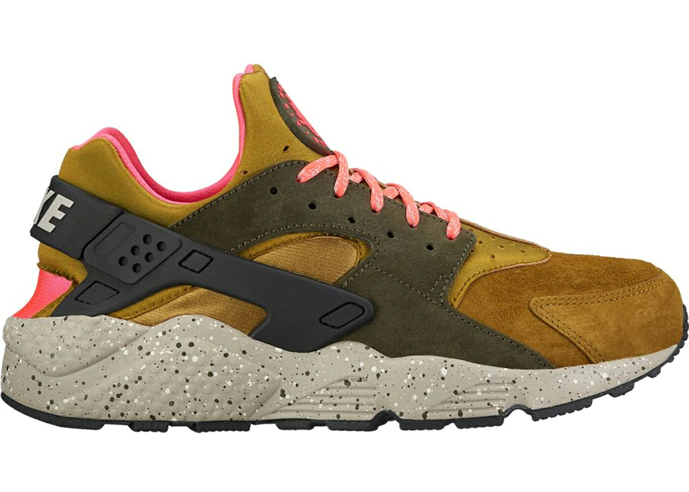 ナイキ ハラチ カーゴ スニーカー メンズ NIKE AIR HUARACHE DESERT MOSS / DESERT MOSS COBBLESTONE CARGO｜スニケス