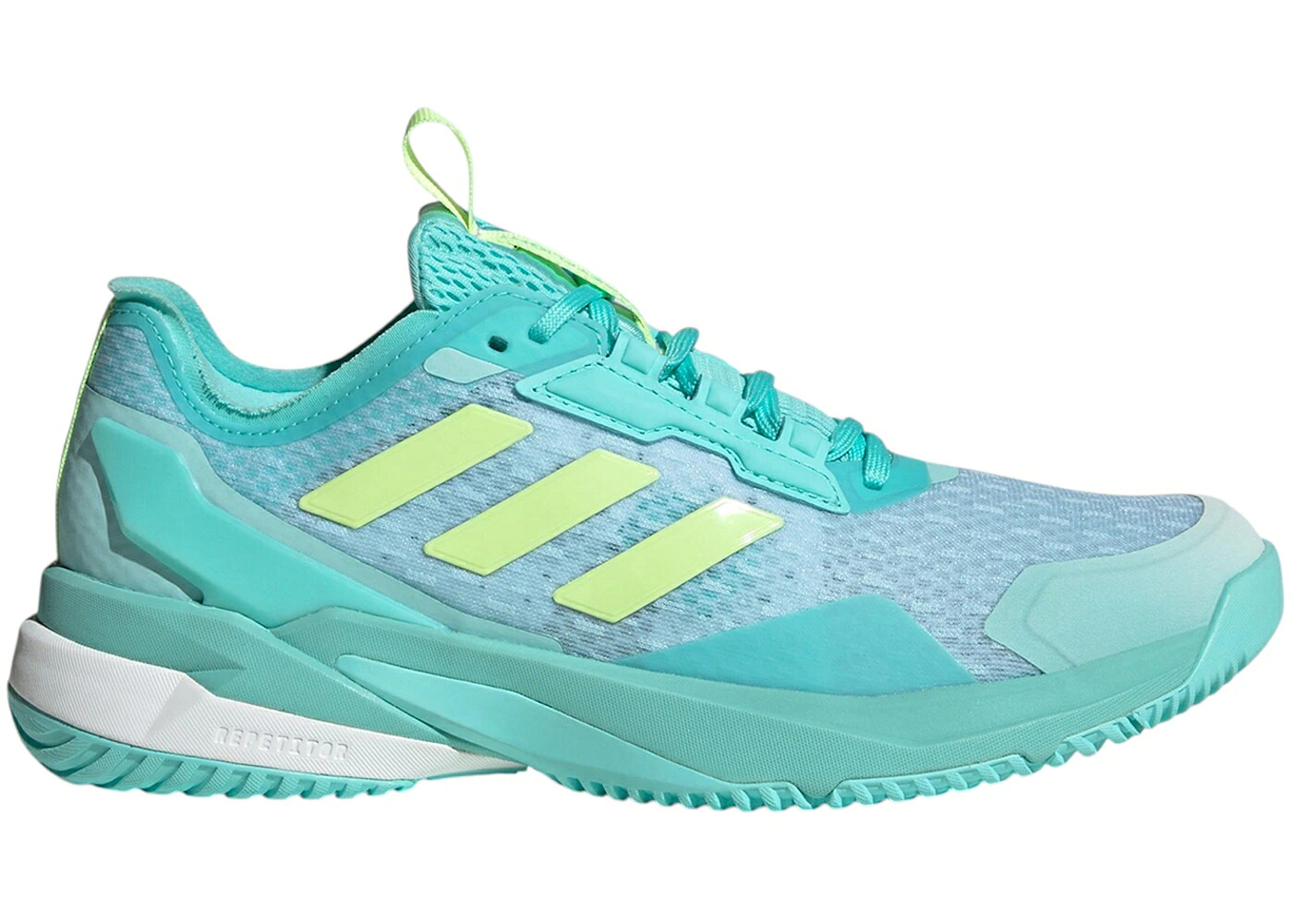アディダス アクア 黄味がかった 黄色 WOMEN\u0027S スニーカー レディース ADIDAS CRAZYFLIGHT 6 INDOOR FLASH AQUA HI-RES YELLOW (WOMEN\u0027S) / FLASH AQUA HI RES YELLOW CLOUD