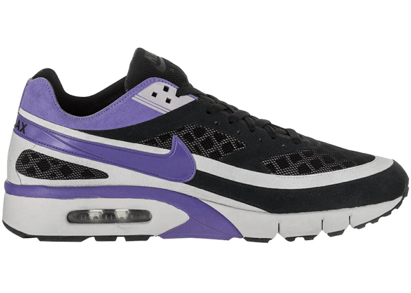 ナイキ 黒色 ブラック 紫 バイオレット スニーカー メンズ NIKE AIR BW GEN II PERSIAN BLACK / BLACK PERSIAN VIOLET NEUTRAL