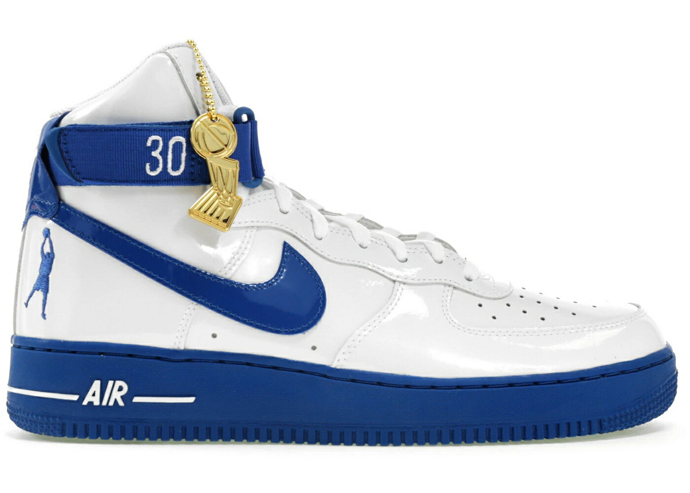 ナイキ ハイ 白色 ホワイト エアフォース スニーカー メンズ NIKE AIR FORCE 1 HIGH SHEED THINK 16 RUDE AWAKENING / WHITE BLUEJAY|スニケス