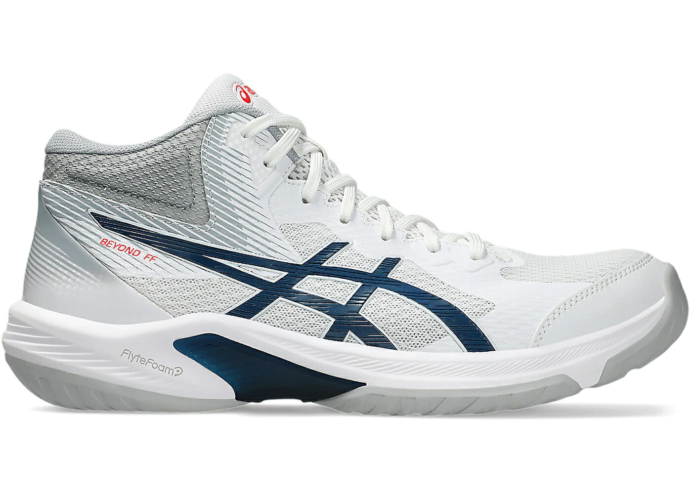 アシックス 白色 ホワイト 青色 ブルー スニーカー メンズ ASICS BEYOND FF MT WHITE MAKO BLUE / WHITE MAKO BLUE