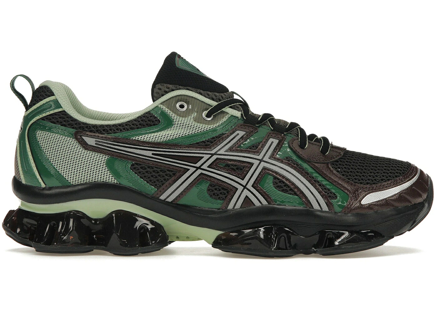 アシックス 緑 グリーン スニーカー メンズ ASICS GEL-QUANTUM KINETIC DARK SEPIA SHAMROCK / DARK SEPIA SHAMROCK GREEN｜スニケス 57,585円