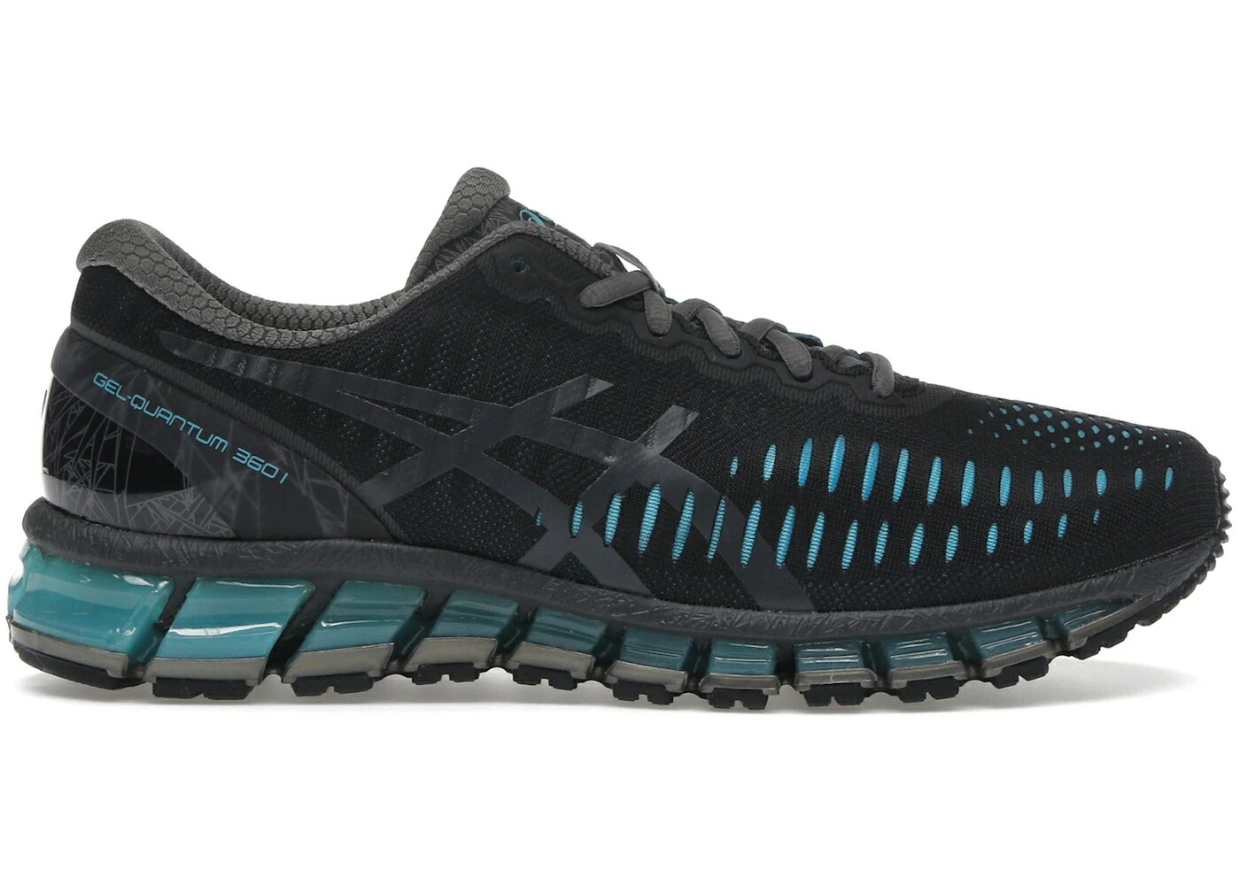 アシックス 黒いこと 黒いこと スニーカー メンズ ASICS GEL-QUANTUM 360 I BLACK AQUARIUM / BLACK AQUARIUM