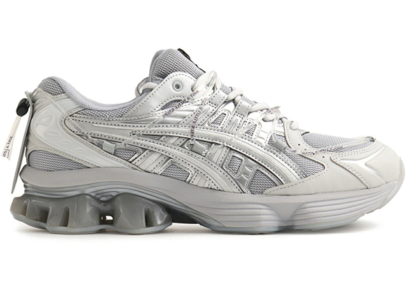 アシックス 薄墨色 薄墨色 純然たる しろがね色 しろがね色 スニーカー メンズ ASICS GEL-KINETIC FLUENT Y YOASOBI PIEDMONT GREY / PIEDMONT GREY PURE SILVER