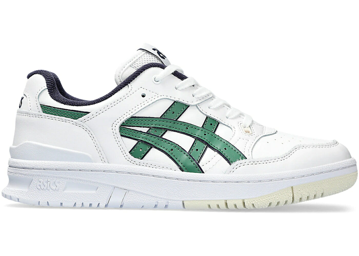 アシックス 白色 ホワイト 緑 グリーン スニーカー メンズ ASICS EX89 WHITE SHAMROCK GREEN / WHITE SHAMROCK GREEN