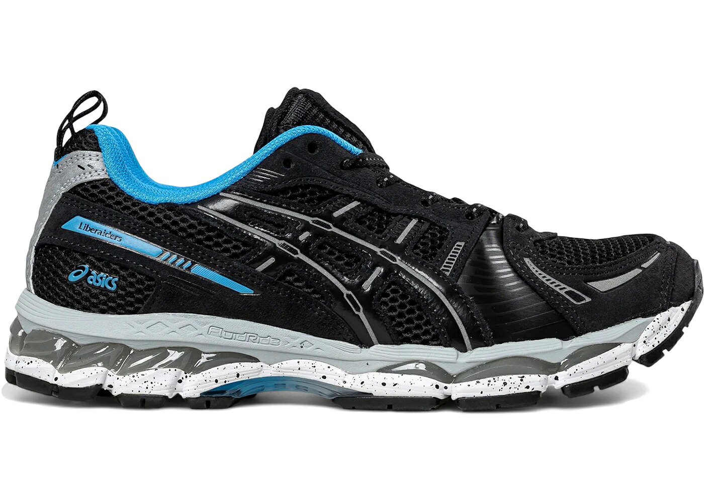 アシックス 黒いこと 黒いこと 純然たる しろがね色 しろがね色 12.1 スニーカー メンズ ASICS GEL-KAYANO LIBERAIDERS / BLACK PURE SILVER