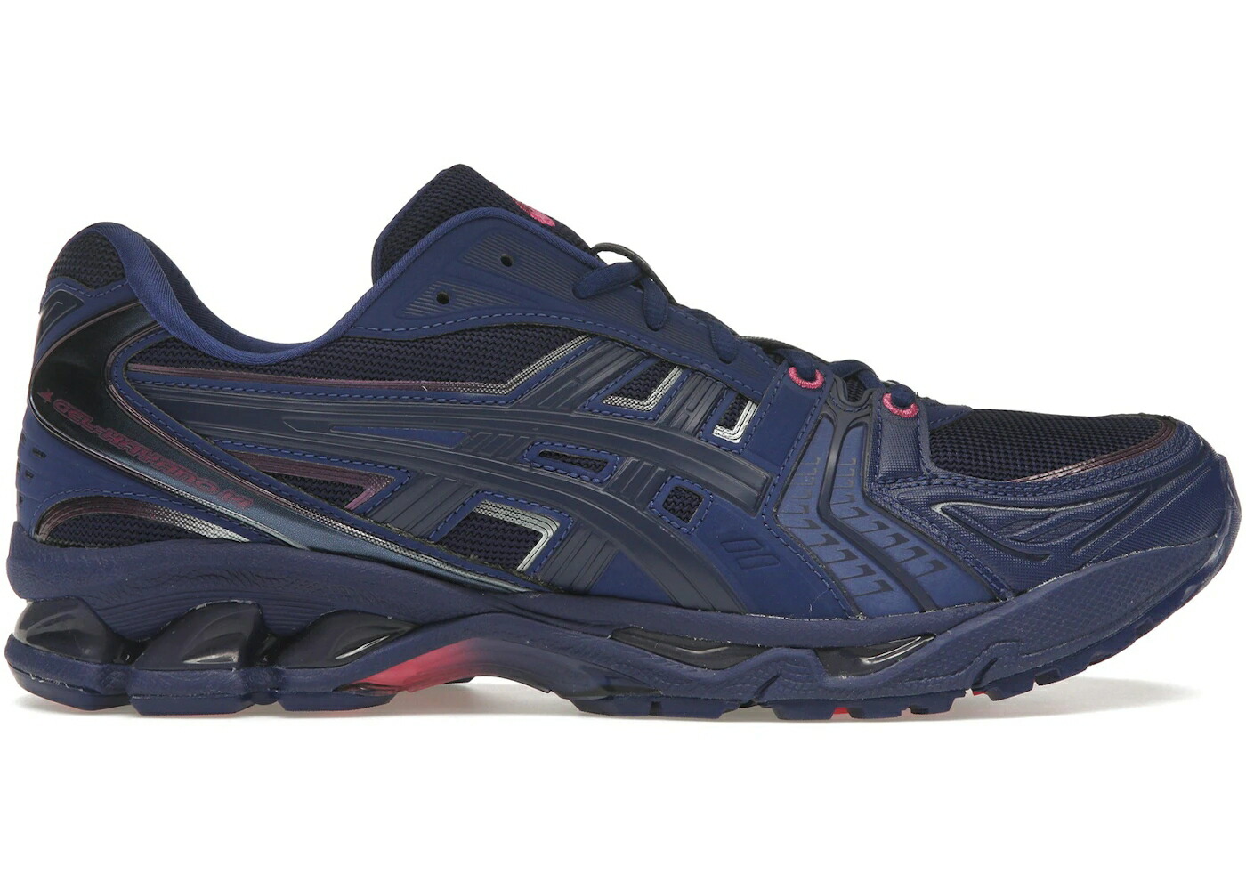 アシックス 藍色 インディゴ 青色 ブルー ピンク スニーカー メンズ ASICS GEL-KAYANO 14 8ON8 INDIGO BLUE / INDIGO BLUE PINK