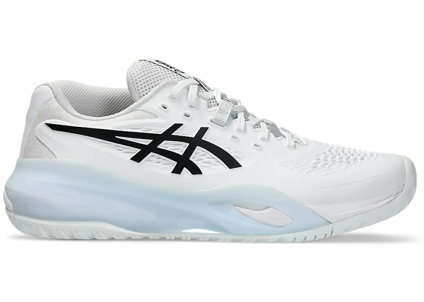 アシックス 白色 ホワイト 黒色 ブラック スニーカー メンズ ASICS GEL-RESOLUTION X WHITE BLACK / WHITE BLACK