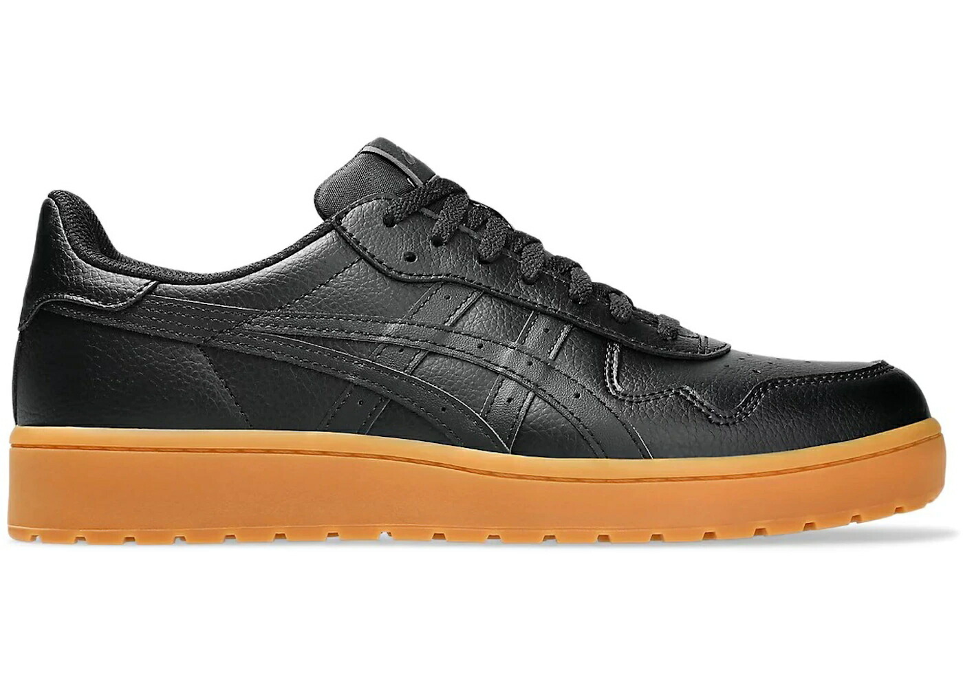 アシックス ゴルフ 黒色 ブラック スニーカー メンズ ASICS JAPAN S GOLF BLACK GUM / BLACK BLACK