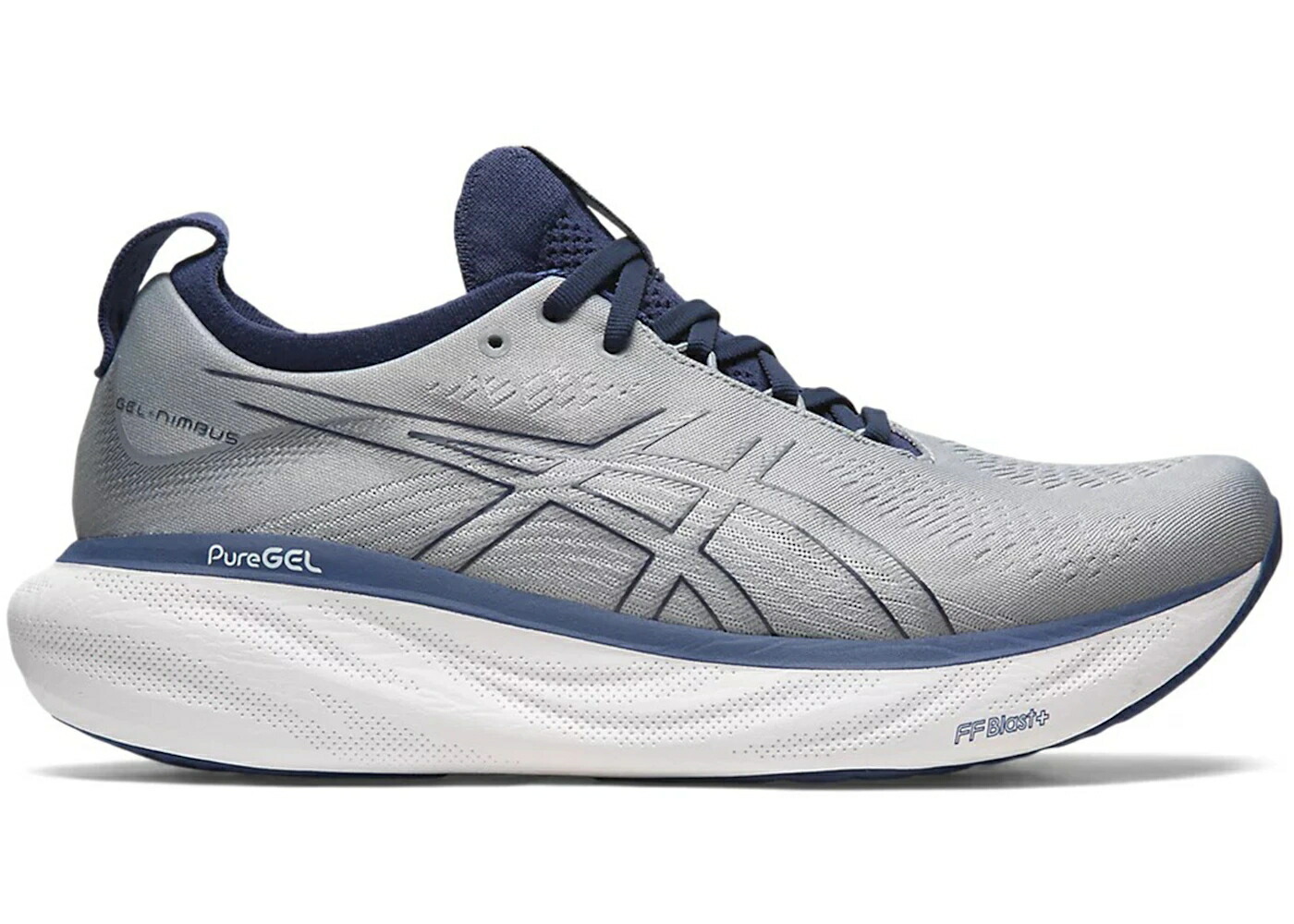 アシックス 藍色 インディゴ 青色 ブルー スニーカー メンズ ASICS GEL-NIMBUS 25 SHEET ROCK INDIGO BLUE / SHEET ROCK INDIGO BLUE