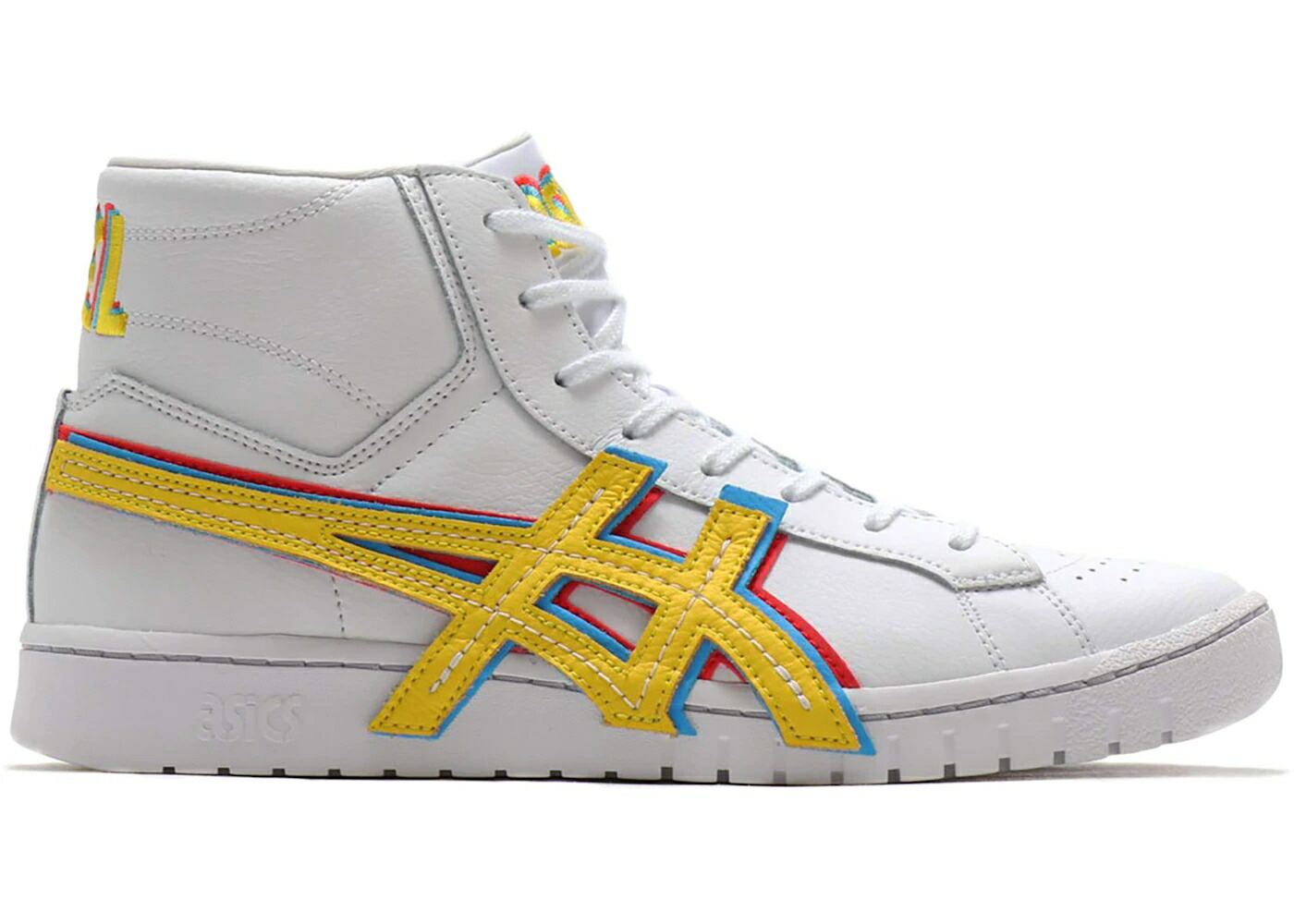 アシックス 白色 ホワイト 黄色 イエロー スニーカー メンズ ASICS GEL-PTG MT 3 STRAND / WHITE YELLOWスニーカー
