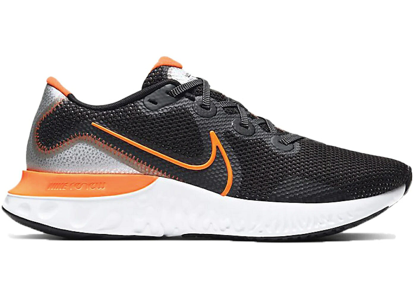 ナイキ ラン 灰色 グレー 黒色 ブラック 白色 ホワイト スニーカー メンズ NIKE RENEW RUN BLACK/PARTICLE GREY / BLACK PARTICLE GREY WHITE TOTAL|スニケス