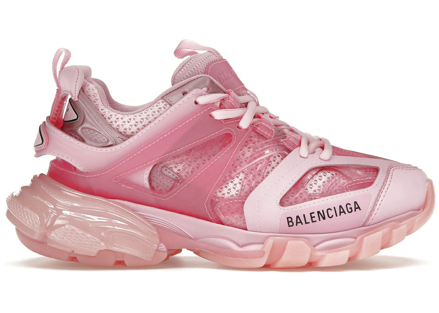 バレンシアガ 貨物自動車 サクラ色 WOMEN\u0027S スニーカー レディース BALENCIAGA TRACK CLEAR SOLE PINK (WOMEN\u0027S) /