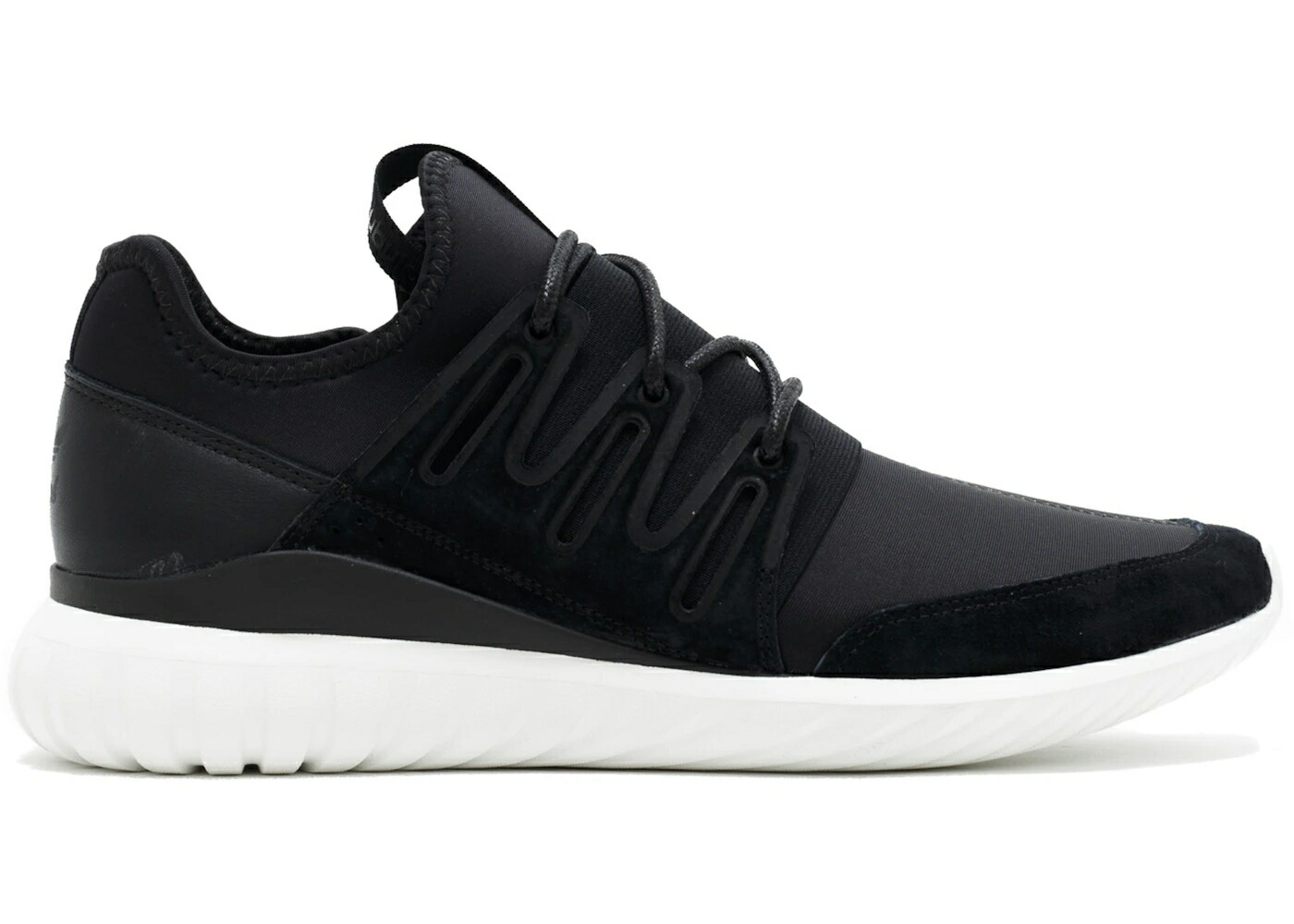 アディダス チューブラ コア 黒色 ブラック 白色 ホワイト スニーカー メンズ ADIDAS TUBULAR RADIAL CORE BLACK CRYSTAL WHITE / CORE BLACK CORE BLACK CRYSTAL