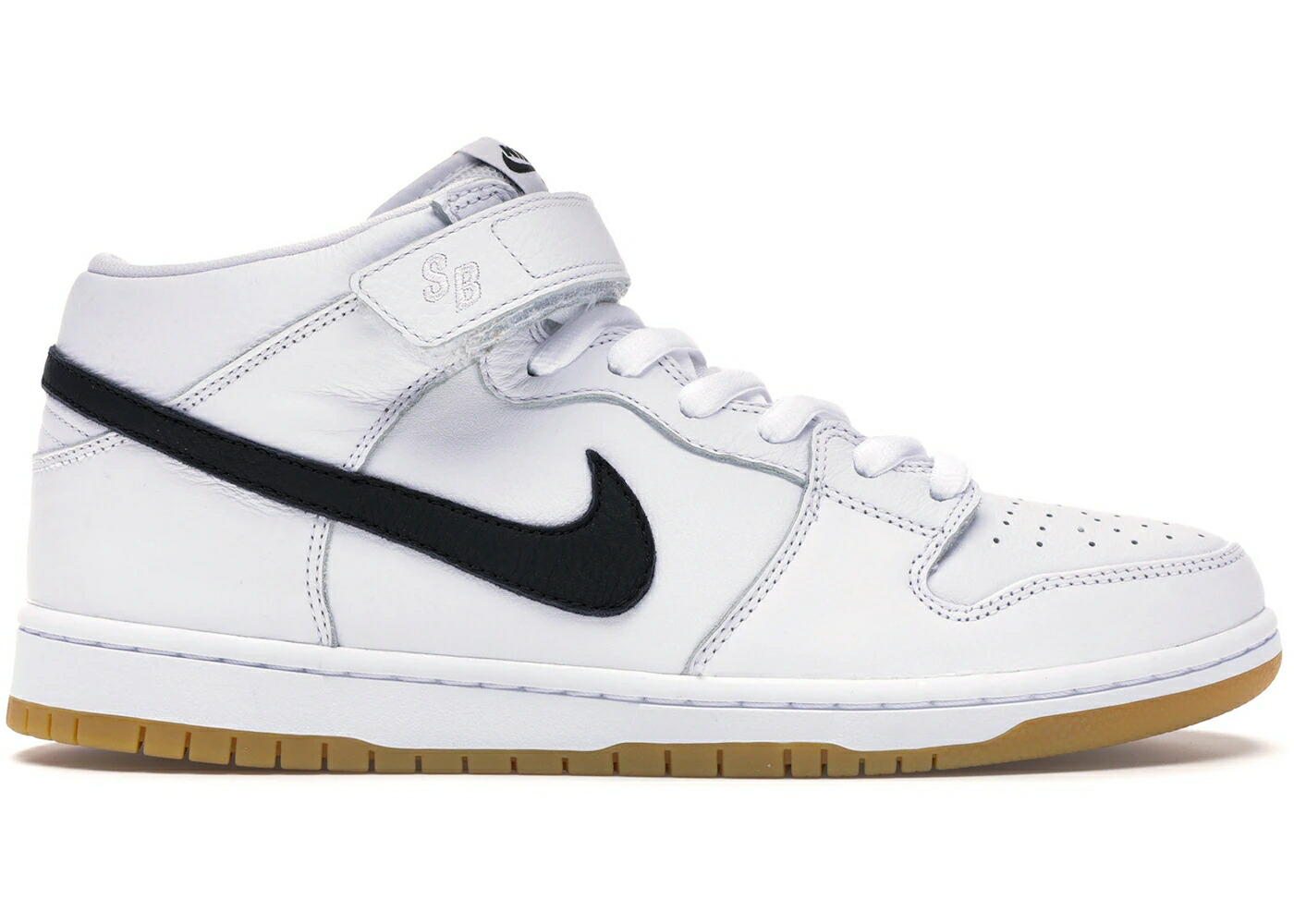 ナイキ エスビー ダンク ミッド 橙 オレンジ色 白いこと 白いこと 黒いこと 黒いこと スニーカー メンズ NIKE SB DUNK MID ORANGE LABEL WHITE / WHITE BLACK WHITE GUM LIGHT