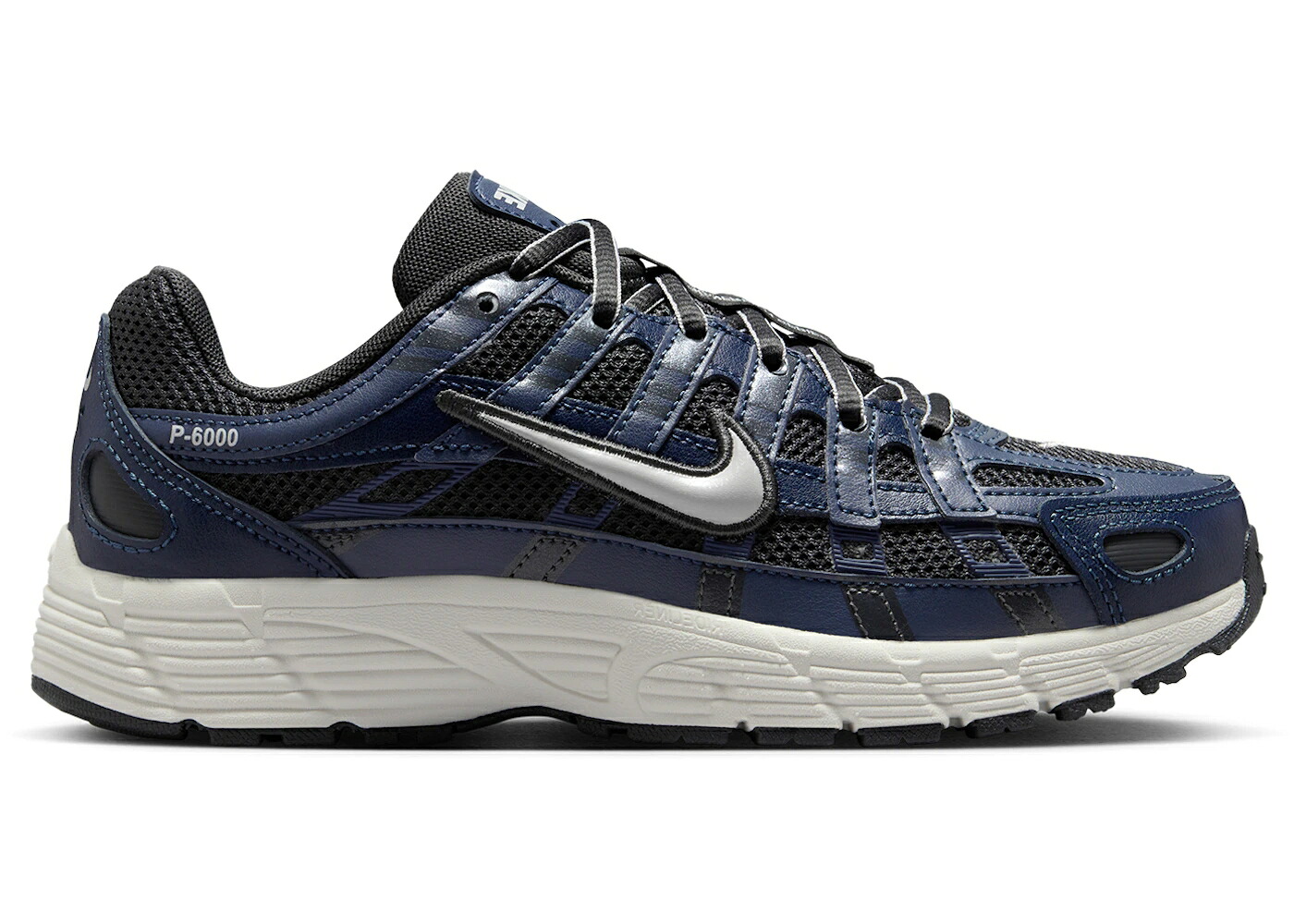 ナイキ サンダー 青み 青色 薄墨色 薄墨色 お坊っちゃん キッズ NIKE P-6000 THUNDER BLUE ANTHRACITE SAIL VAST GREY (GS) / THUNDER BLUE ANTHRACITE SAIL もの言う花 マタニティ スニーカー
