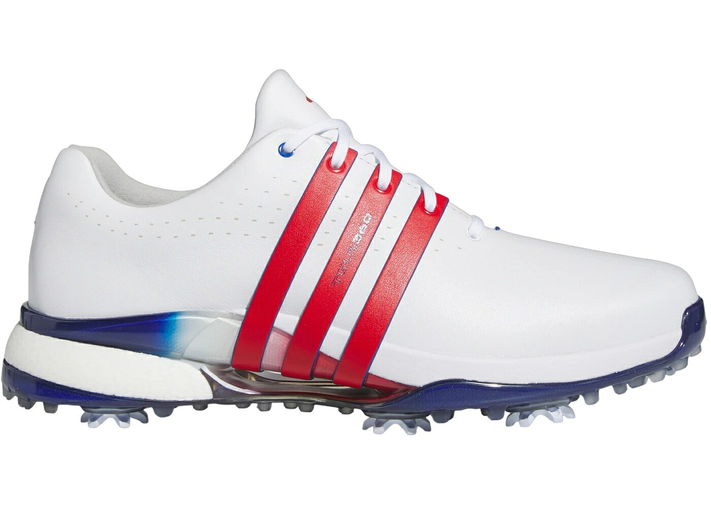 アディダス ゴルフ 白いこと 白いこと 青み 青色 スニーカー メンズ ADIDAS TOUR360 24 GOLF CLOUD WHITE BETTER SCARLET ROYAL BLUE / CLOUD WHITE BETTER SCARLET ROYAL