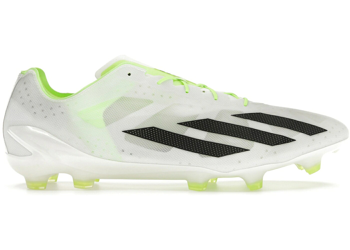 アディダス 白いこと 白いこと 中核グループ 黒いこと 黒いこと CRAZYFAST+ スニーカー メンズ ADIDAS X FG CLOUD WHITE LUCID LEMON / CLOUD WHITE CORE BLACK LUCID