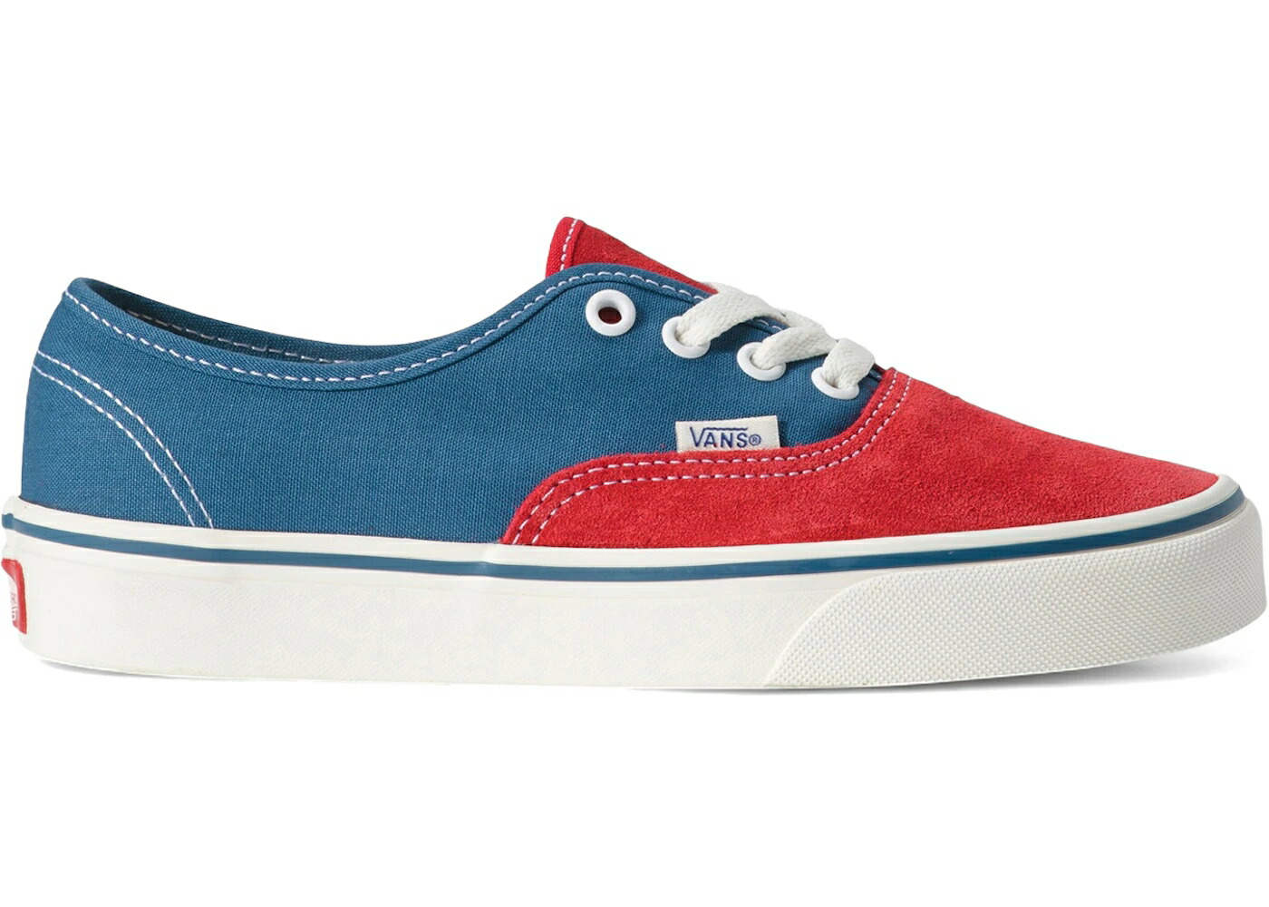 ヴァンズ バンズ オーセンティック 赤 レッド 青色 ブルー スニーカー メンズ VANS AUTHENTIC RACING RED BLUE / RACING RED