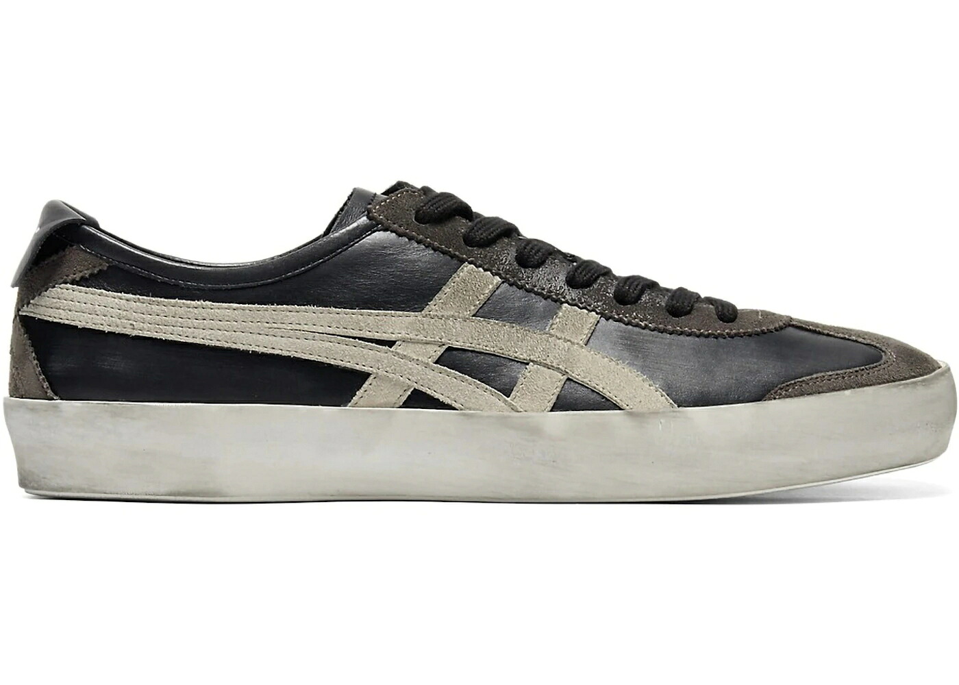 メキシコ 黒色 ブラック 白色 ホワイト オニツカタイガー スニーカー メンズ ONITSUKA TIGER ONITSUKA TIGER MEXICO 66 ITALIAN MADE BLACK WHITE / BLACK WHITE
