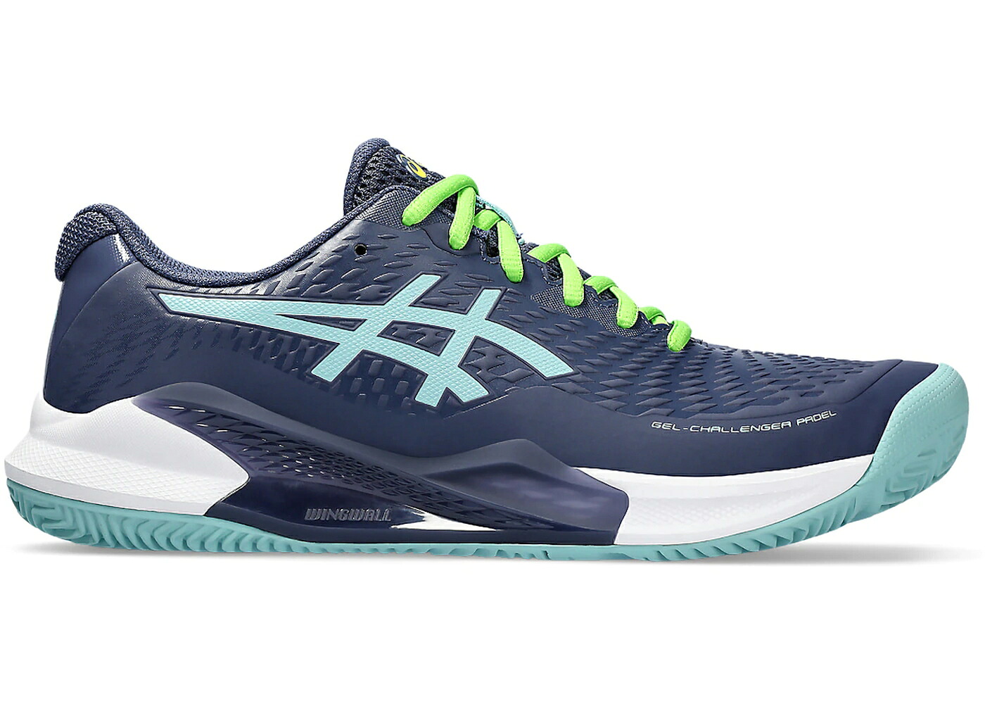 アシックス サンダー 青色 ブルー スニーカー メンズ ASICS GEL-CHALLENGER 14 PADEL THUNDER BLUE TEAL TINT / THUNDER BLUE TEAL TINT