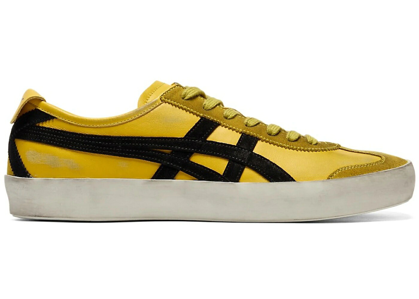 メキシコ 黄色 イエロー 黒色 ブラック オニツカタイガー スニーカー メンズ ONITSUKA TIGER ONITSUKA TIGER MEXICO 66 ITALIAN MADE YELLOW BLACK / YELLOW BLACK