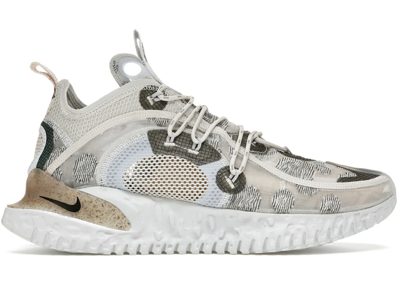 ナイキ フローレス ピュア プラチナム 砂色 サンド 黒色 ブラック スニーカー メンズ NIKE FLOW 2020 ISPA PURE PLATINUM / PURE PLATINUM DESERT SAND BLACK