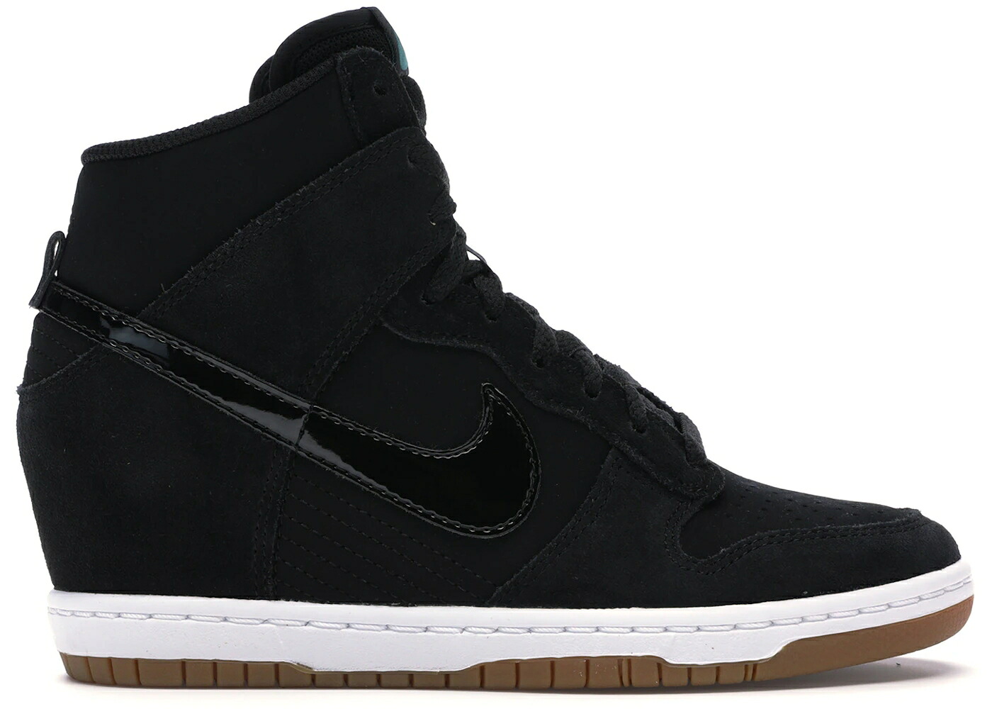 ナイキ ダンク 天の原 黒いこと 黒いこと WOMEN\u0027S スニーカー レディース NIKE DUNK SKY HI BLACK GUM (WOMEN\u0027S) / BLACK BLACK SAIL GUM MEDIUM