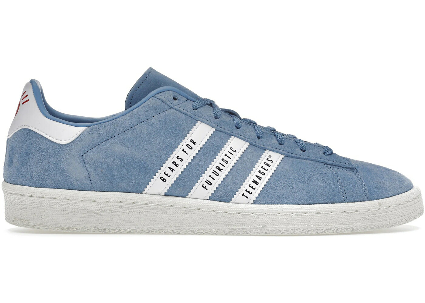アディダス キャンパス 青色 ブルー 白色 ホワイト スニーカー メンズ ADIDAS CAMPUS HUMAN MADE BLUE / LIGHT BLUE CLOUD WHITE OFF WHITE 53,520円