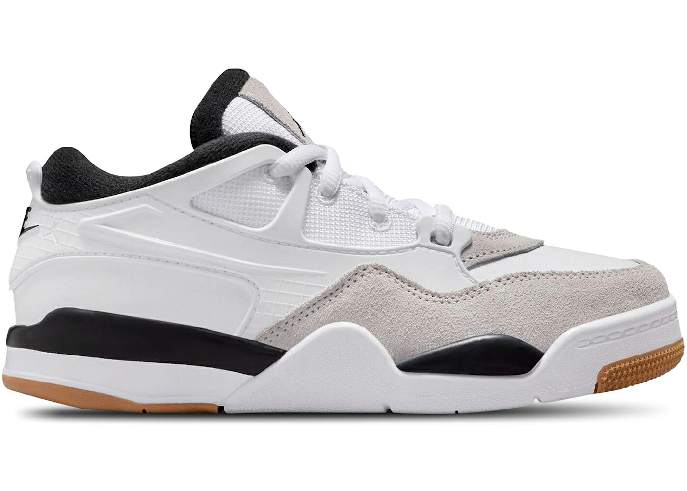 ナイキ ジョーダン 黒色 ブラック 白色 ホワイト 灰色 グレー ジュニア キッズ JORDAN 4 RM MILITARY BLACK (PS) / WHITE NEUTRAL GREY GUM MEDIUM ベビー マタニティ スニーカー