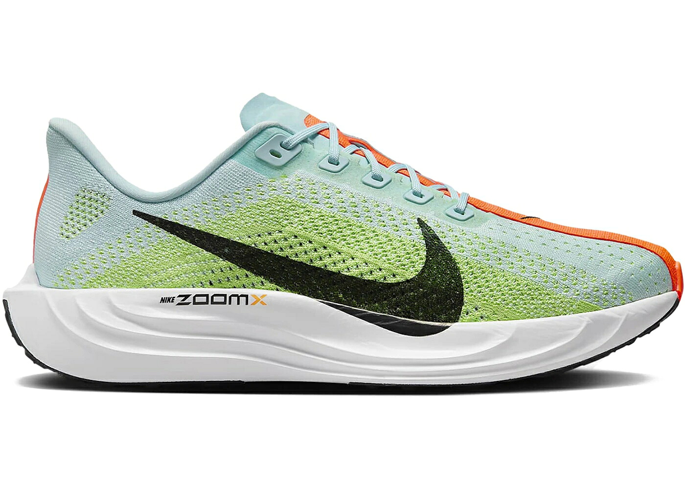 ナイキ ペガサス 青み 青色 菩提樹 黒いこと 黒いこと スニーカー メンズ NIKE ZOOMX PEGASUS PLUS GLACIER BLUE LIFE LIME / GLACIER BLUE BLACK LIGHT LEMON
