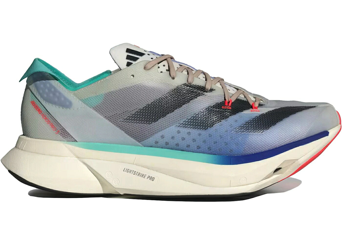 アディダス アディゼロ アディオス プロ アクア 白色 ホワイト スニーカー メンズ ADIDAS ADIZERO ADIOS PRO 3 AURORA INK FLASH AQUA / OFF WHITE AURORA INK FLASH AQUA 56,210円