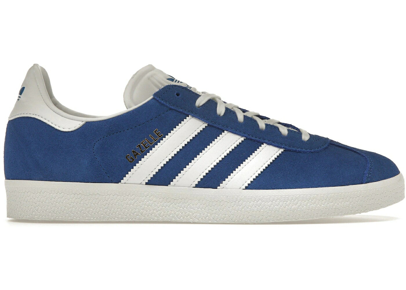 アディダス ガゼル 青色 ブルー 白色 ホワイト ゴールド スニーカー メンズ ADIDAS GAZELLE BLUE CLOUD WHITE GOLD METALLIC / BLUE CLOUD WHITE GOLD METALLIC