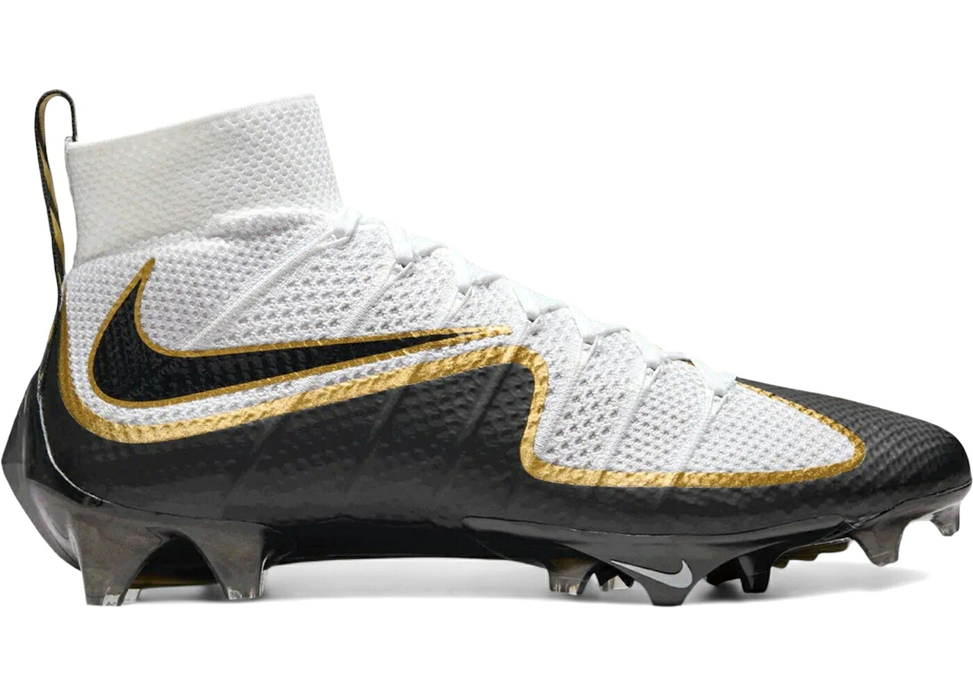 ナイキ ミッド 白色 ホワイト ゴールド 黒色 ブラック スニーカー メンズ NIKE VAPOR EDGE 360 UNTOUCHABLE MID WHITE METALLIC GOLD BLACK / WHITE METALLIC GOLD BLACK｜スニケス