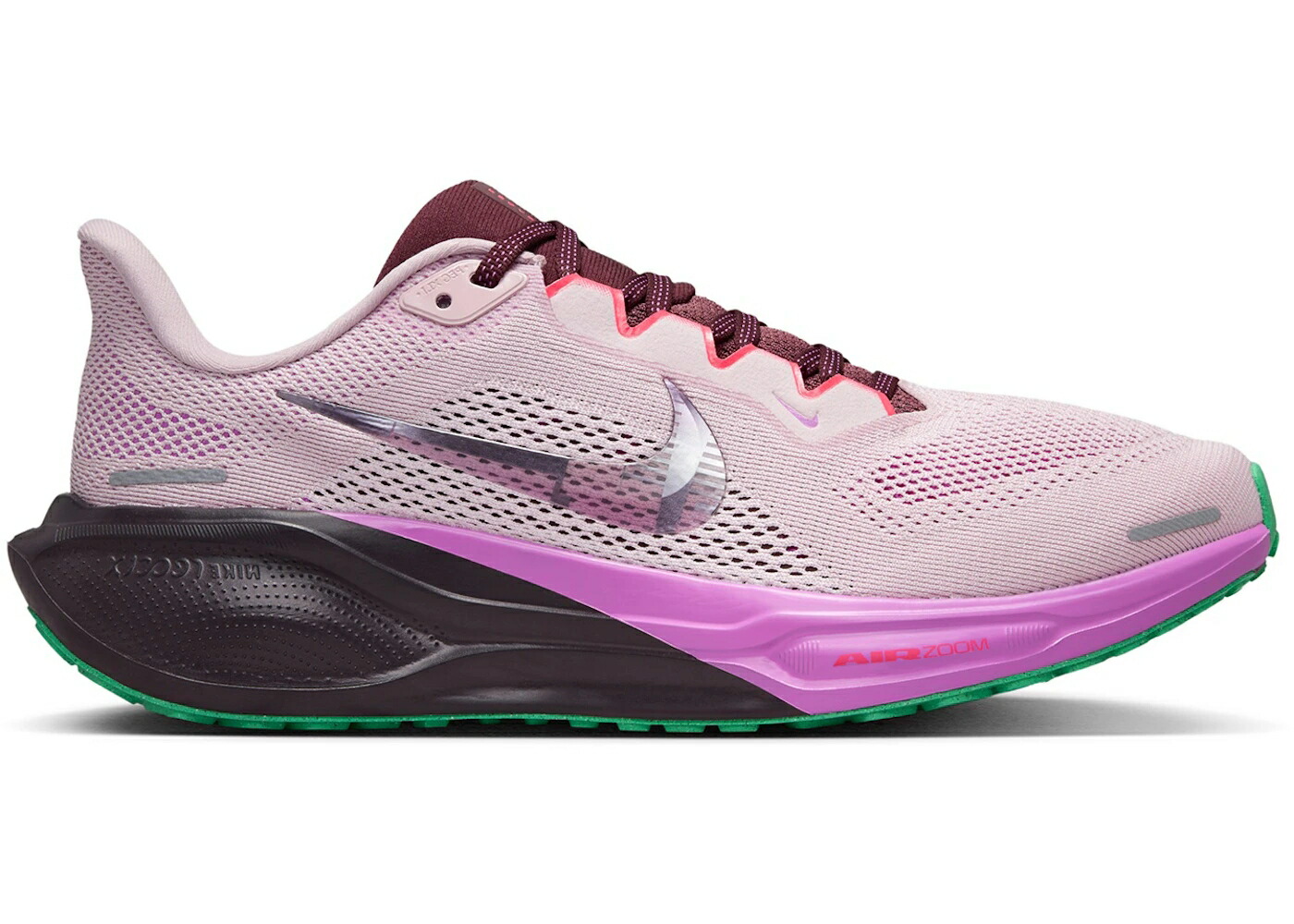 ナイキ 望遠レンズ ペガサス ぶどう酒色 バーガンディー 望遠レンズペガサス WOMEN\u0027S スニーカー レディース NIKE AIR ZOOM PEGASUS 41 FAITH KIPYEGON PLUM CHALK (WOMEN\u0027S) / PLUM CHALK BURGUNDY CRUSH FLASH