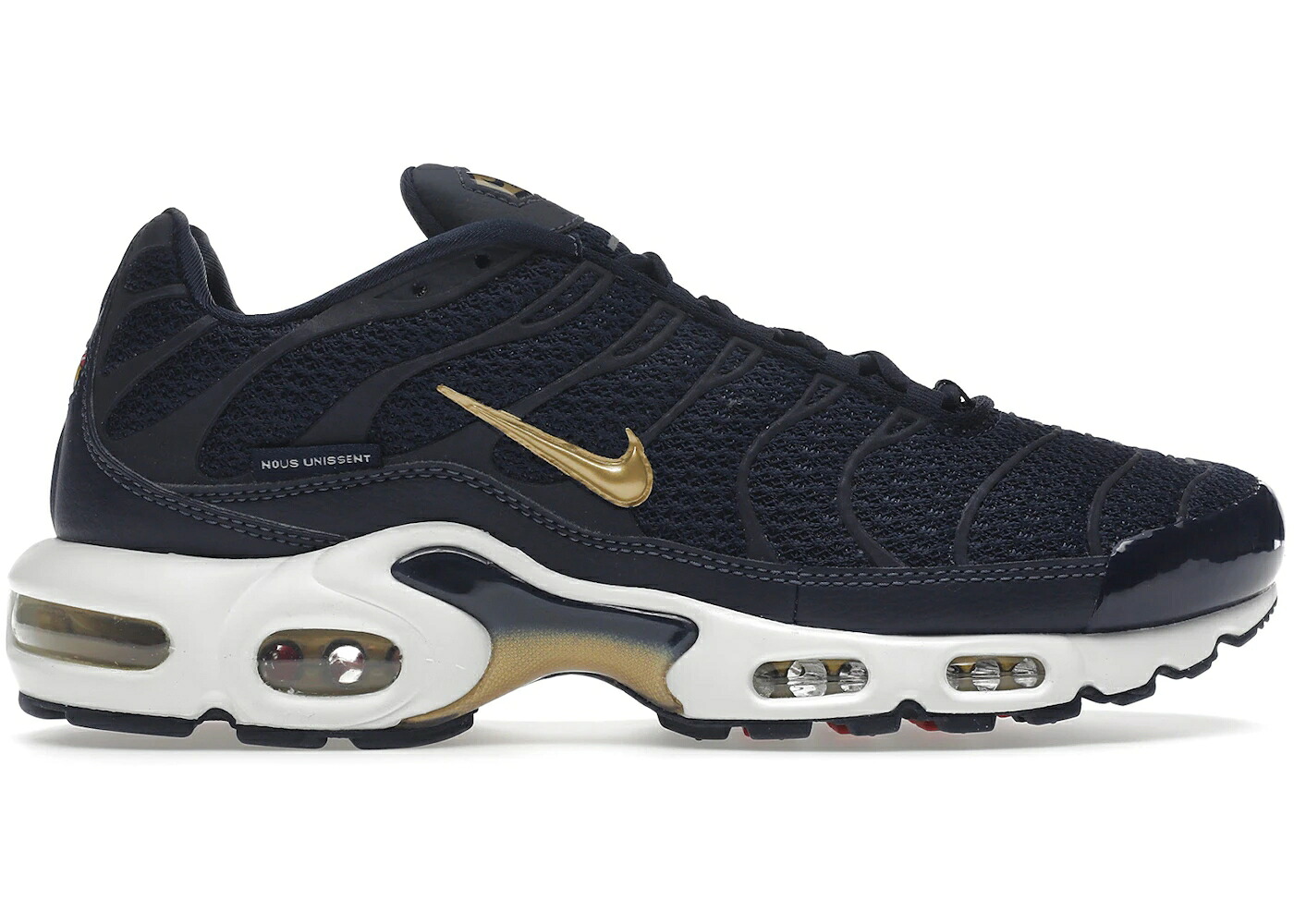 ナイキ マックス 紺色 米国海軍 ゴールド エアマックスプラス スニーカー メンズ NIKE AIR MAX PLUS FFF / MIDNIGHT NAVY METALLIC GOLD