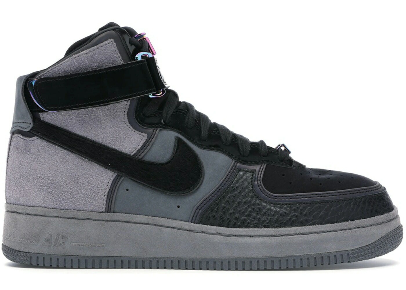 ナイキ 御機嫌 黒いこと 黒いこと 空軍 スニーカー メンズ NIKE AIR FORCE 1 HIGH A MA MANIERE HAND WASH COLD / BLACK ANTHRACITE