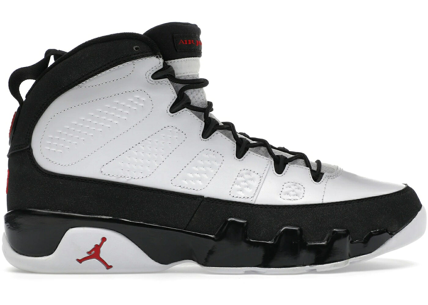 ナイキ ジョーダン 白いこと 白いこと 黒いこと 黒いこと 赤 赤いこと スニーカー メンズ JORDAN 9 RETRO WHITE BLACK RED (2010) / WHITE VARSITY RED BLACK 靴-メンズ靴-スニーカー